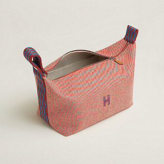 【オシャレ♪】HERMES Bride-a-Brac H Natte case PMポーチ Bride-a-Brac H Natte case, large model | Hermès Netherlands
